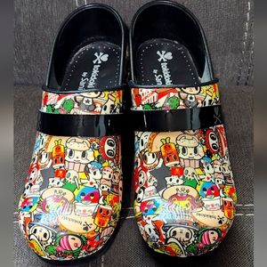 Tokidoki clogs for Koi by Sanita size 39 nwob